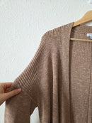 Lucy Paris Brown Long Cardigan (S)
