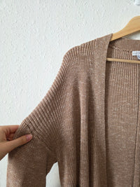 Lucy Paris Brown Long Cardigan (S)