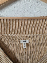 Aerie V Neck Cotton Sweater (XL)