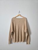 Aerie V Neck Cotton Sweater (XL)