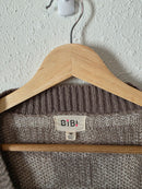 Bibi Checkered Cardigan Sweater (M)