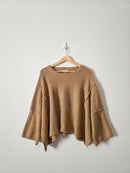 Easel Camel Oversized Sweater (S)