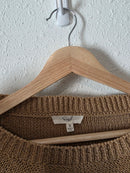 Easel Camel Oversized Sweater (S)