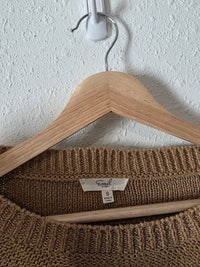 Easel Camel Oversized Sweater (S)