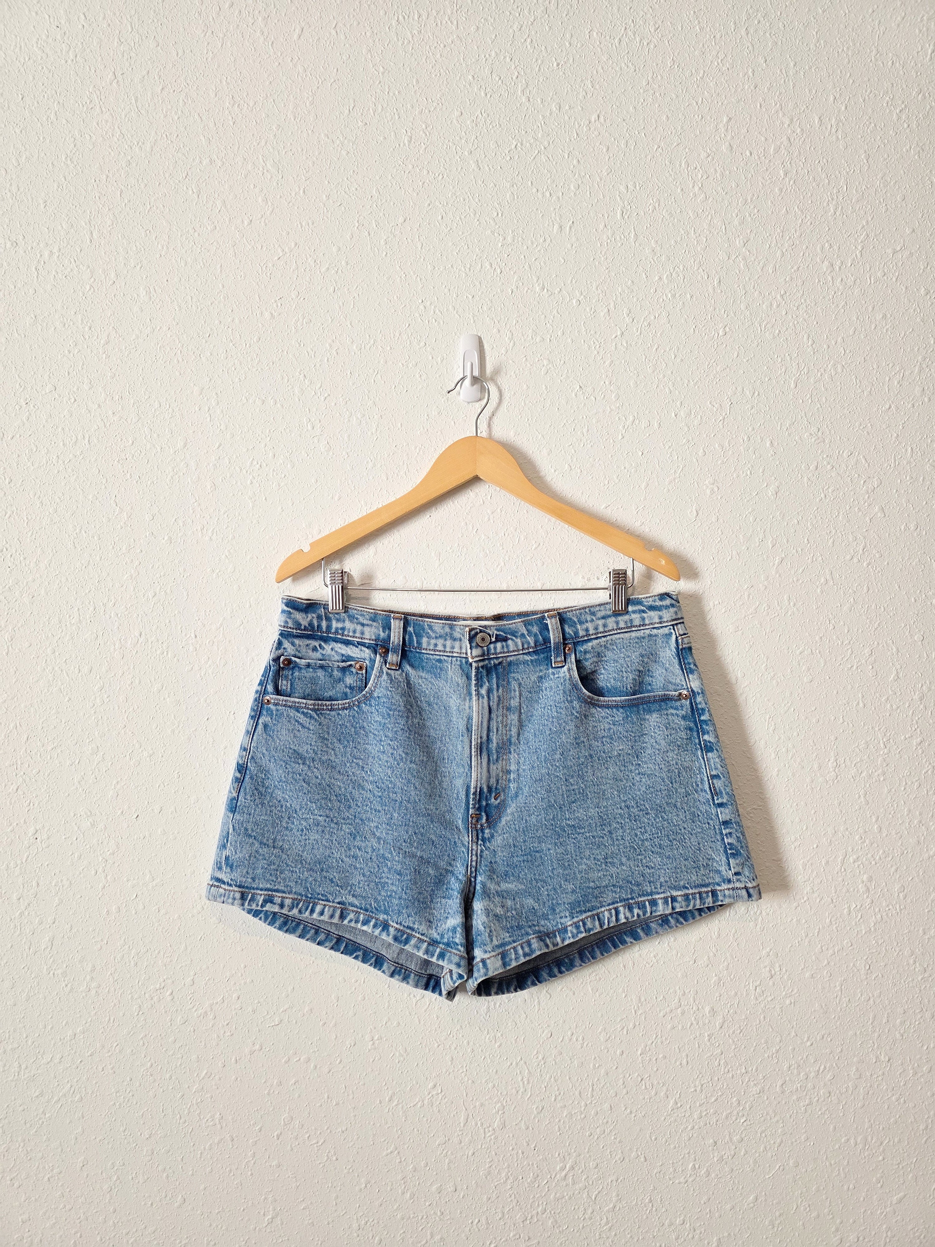 Abercrombie High Rise Denim Shorts (32/14)