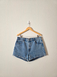 Abercrombie High Rise Denim Shorts (32/14)