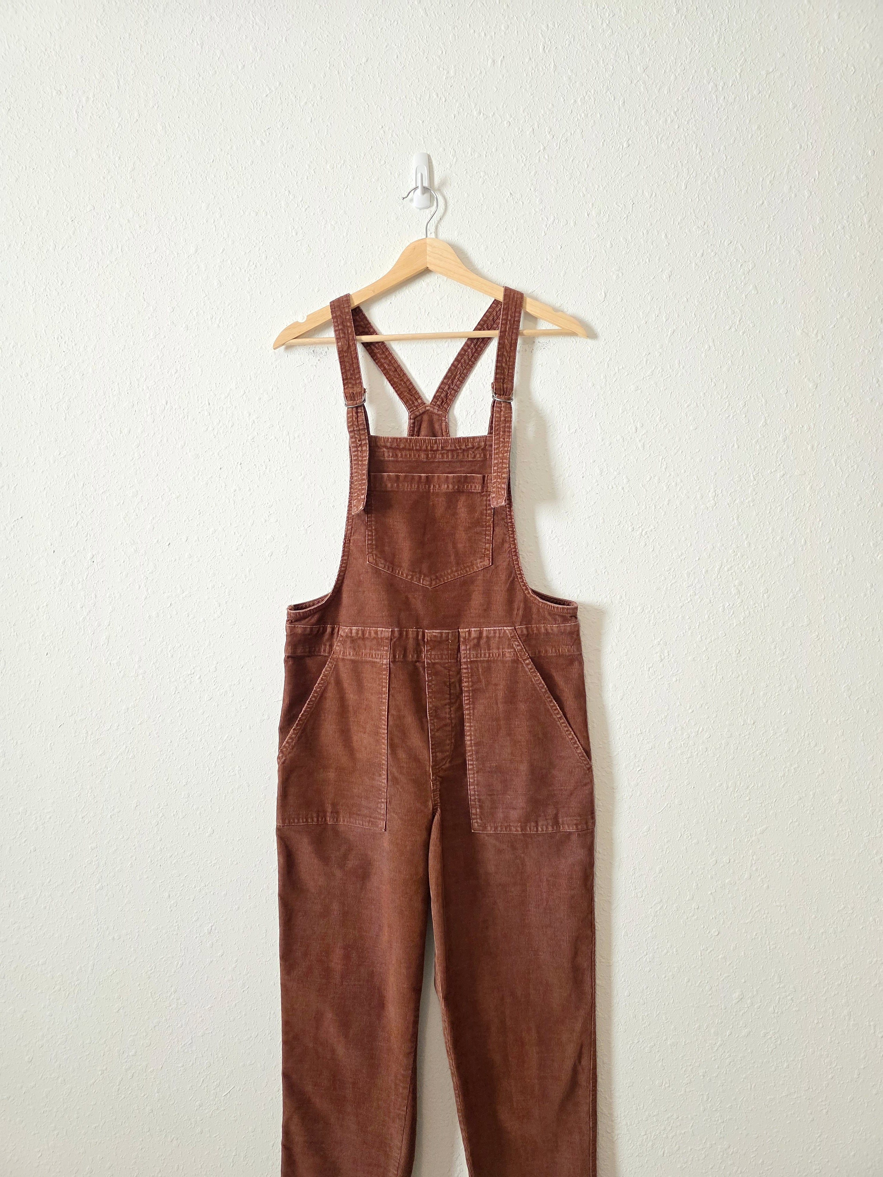 Aerie Corduroy Overalls (S)