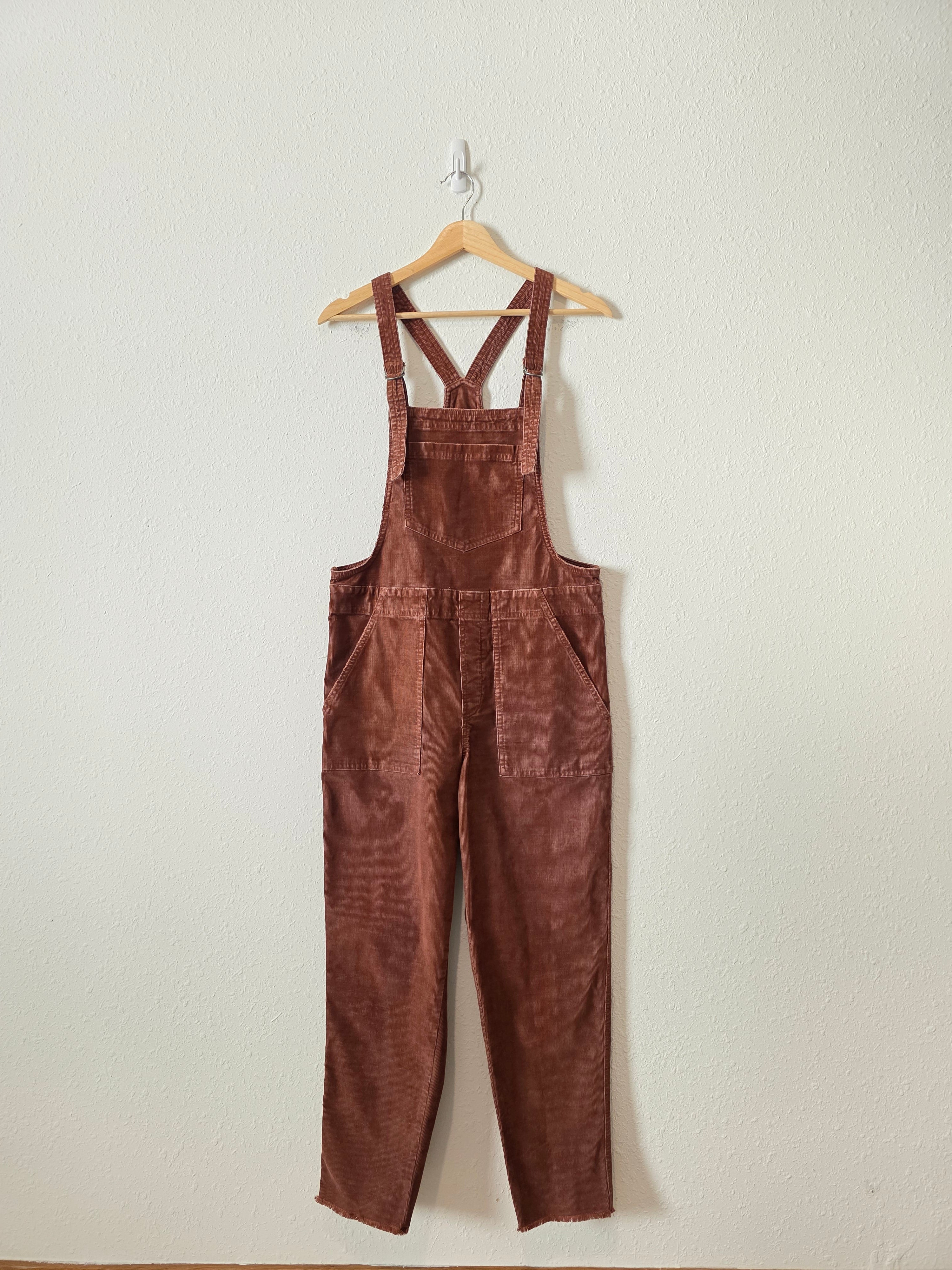 Aerie Corduroy Overalls (S)