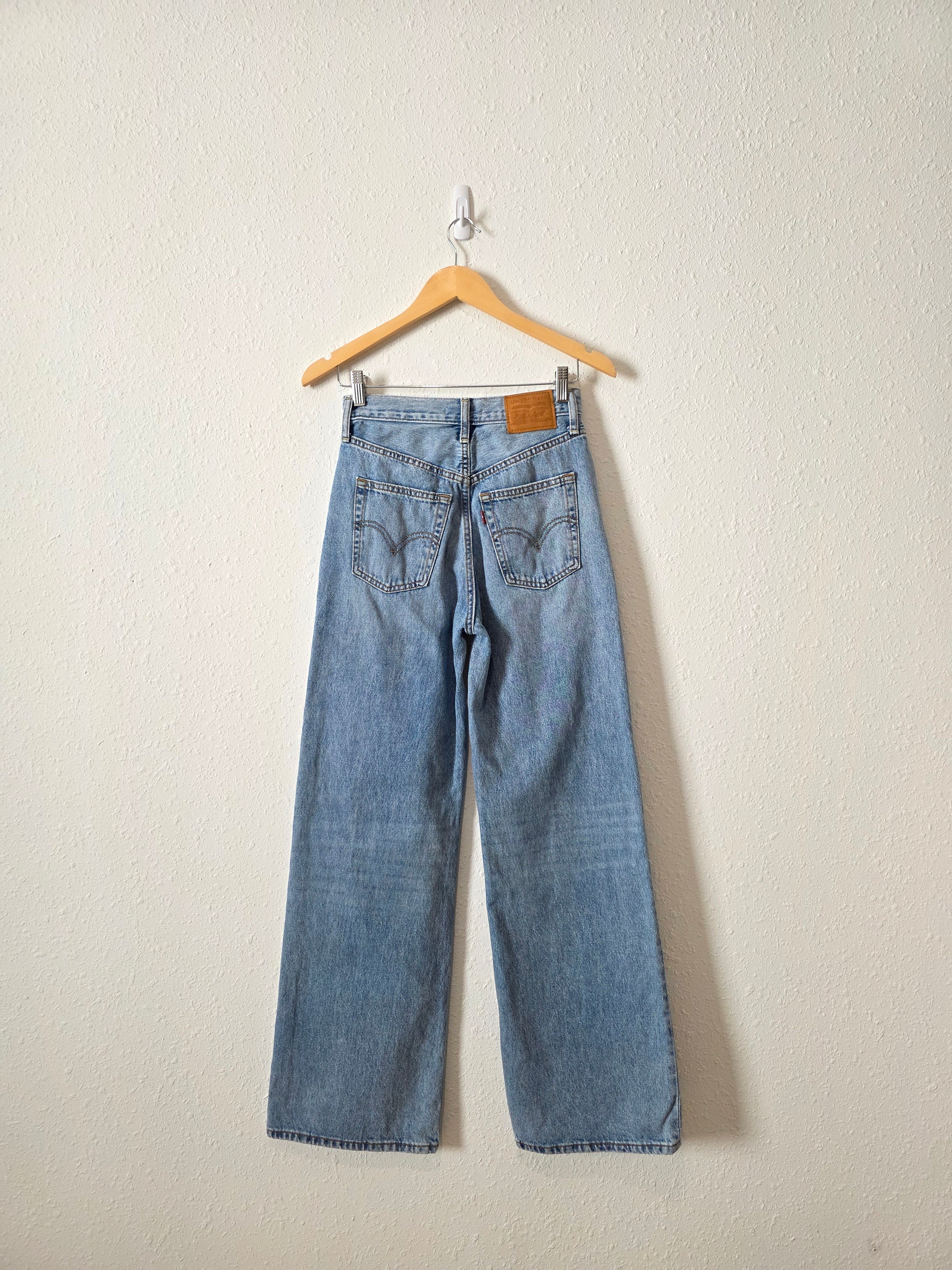 Levi's Ribcage Wide Leg Jeans (25)
