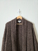 Haven Brown Cozy Knit Cardigan (XXL)