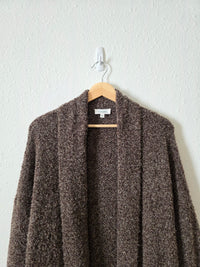 Haven Brown Cozy Knit Cardigan (XXL)