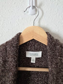 Haven Brown Cozy Knit Cardigan (XXL)