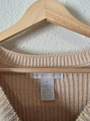 Floral Embroidered Knit Top (M)