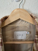 Oversized Plaid Shirt Jacket (L)