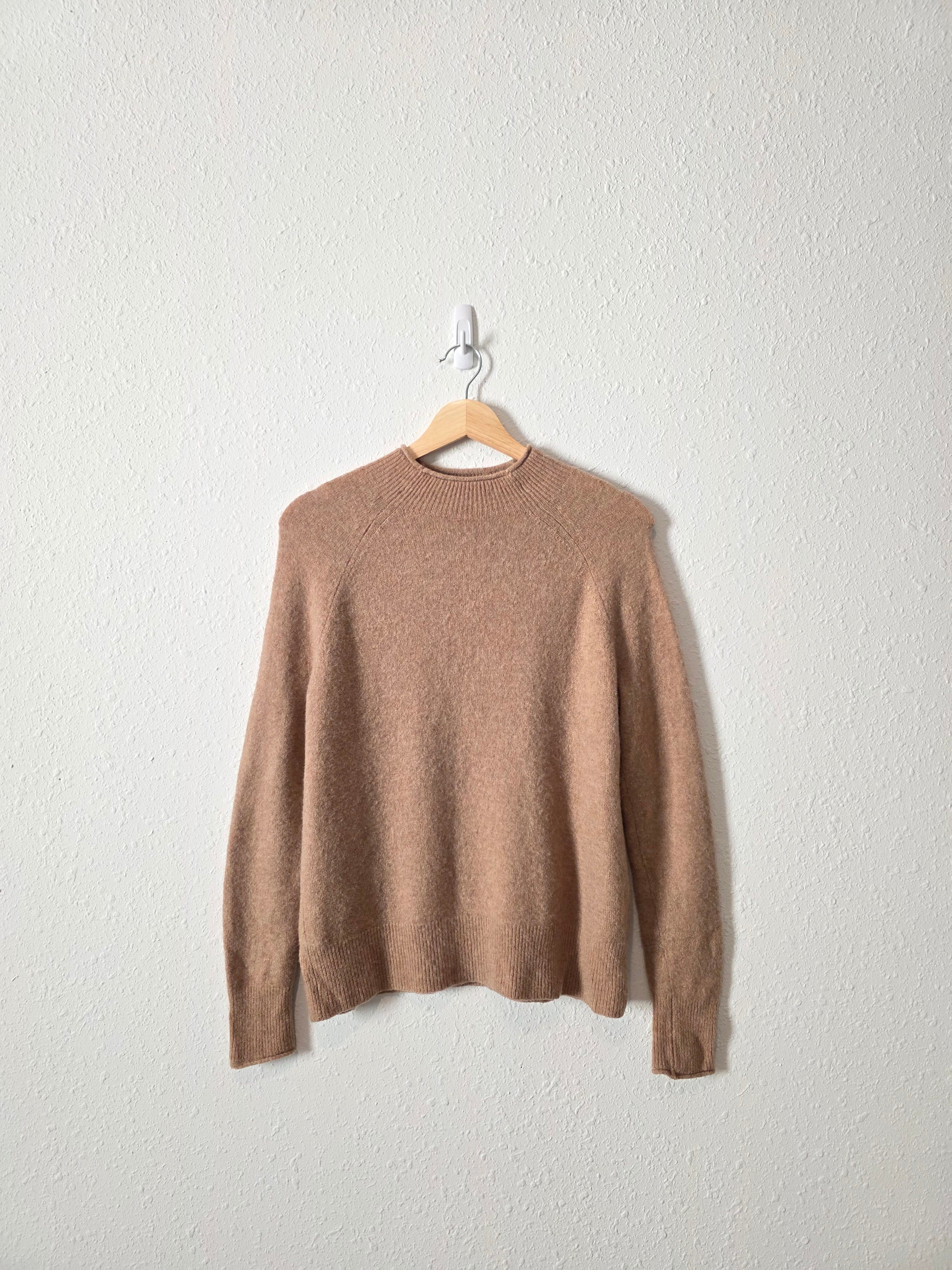 J.Crew Mockneck Wool Alpaca Sweater (XS)