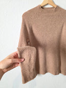 J.Crew Mockneck Wool Alpaca Sweater (XS)