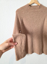 J.Crew Mockneck Wool Alpaca Sweater (XS)