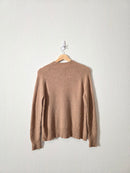 J.Crew Mockneck Wool Alpaca Sweater (XS)