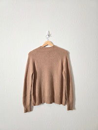 J.Crew Mockneck Wool Alpaca Sweater (XS)