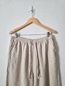 Linen Wide Leg Pants (XL)