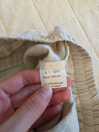 Linen Wide Leg Pants (XL)
