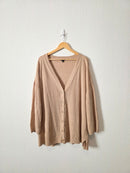 Neutral Linen Cardigan (3X)