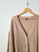 Neutral Linen Cardigan (3X)
