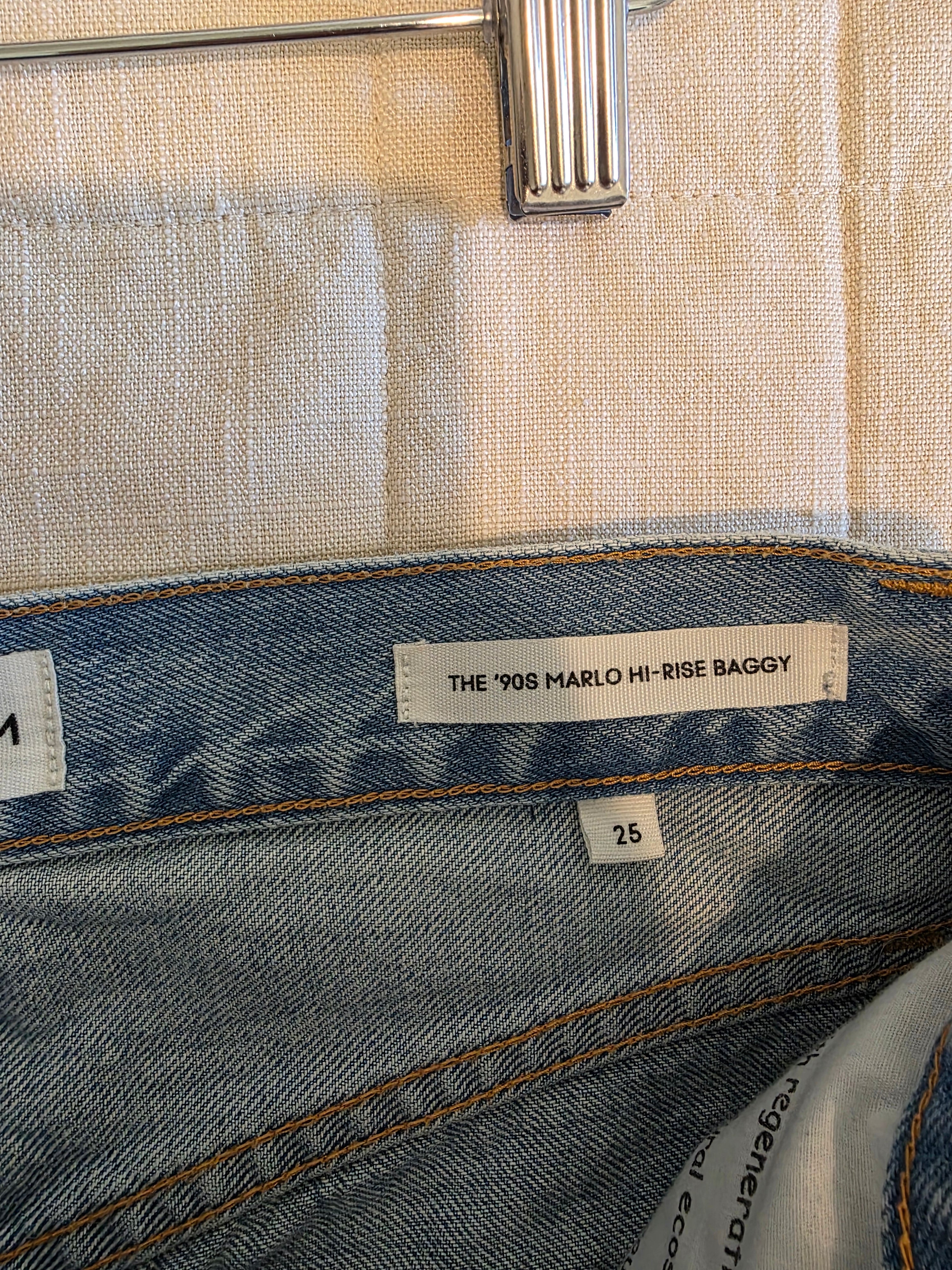 Denim Forum High Rise Baggy Jeans (25)