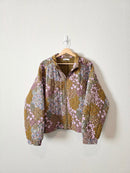 NEW Floral Zip Up Jacket (XXL)