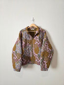 NEW Floral Zip Up Jacket (XXL)