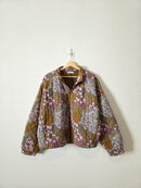 NEW Floral Zip Up Jacket (XXL)