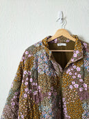 NEW Floral Zip Up Jacket (XXL)