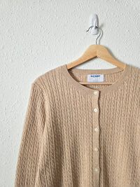NEW Cable Knit Cardigan (L)