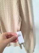 NEW Cable Knit Cardigan (L)