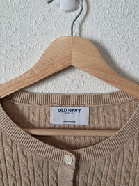 NEW Cable Knit Cardigan (L)