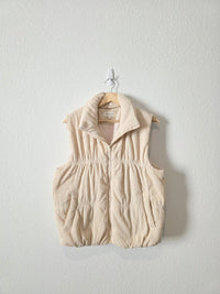 Wishlist Corduroy Puffer Vest (S)