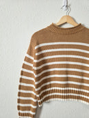 J.Crew Striped Cotton Sweater (XXS/XS)