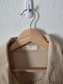 Oversized Cord Cotton Button Up (S)