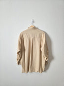 Oversized Cord Cotton Button Up (S)
