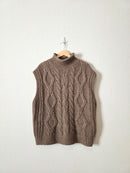 In Loom Chunky Sweater Vest (M/L)