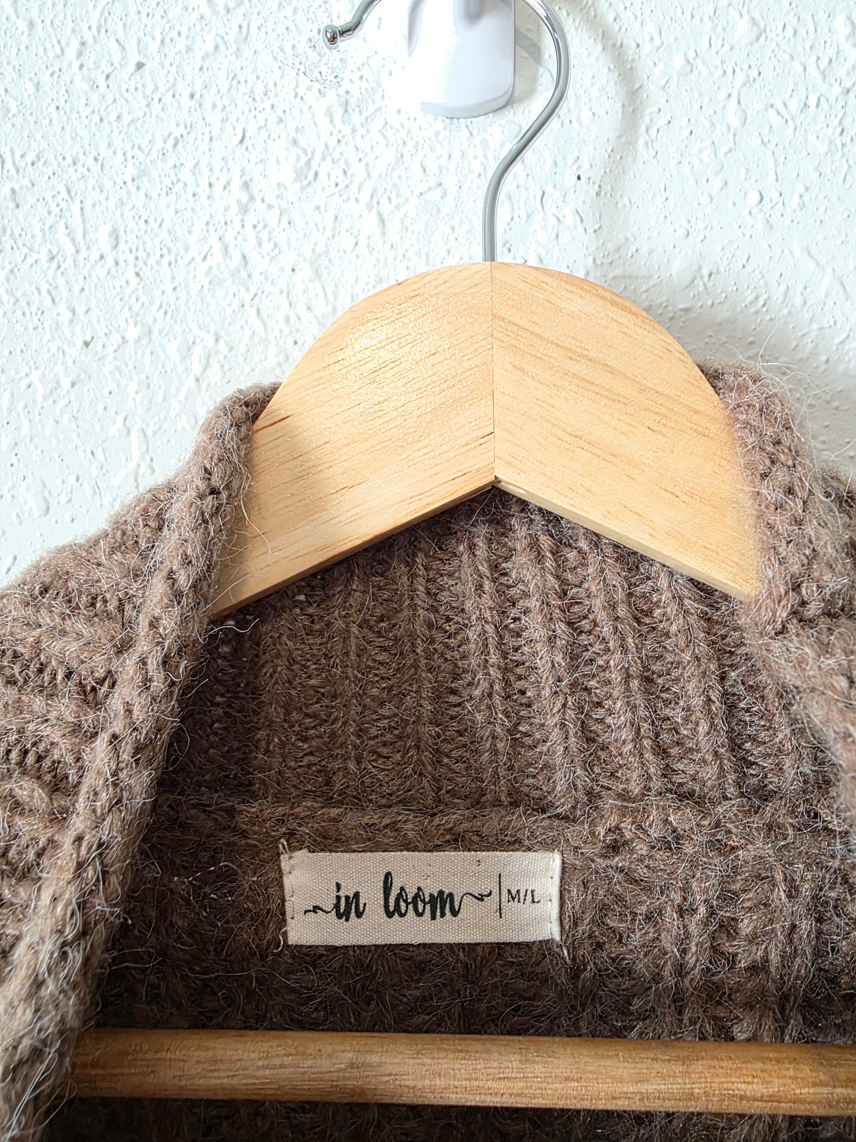In Loom Chunky Sweater Vest (M/L)