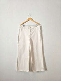 Mango Ecru Wide Leg Jeans (16)