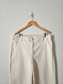 Mango Ecru Wide Leg Jeans (16)