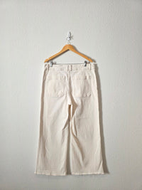 Mango Ecru Wide Leg Jeans (16)