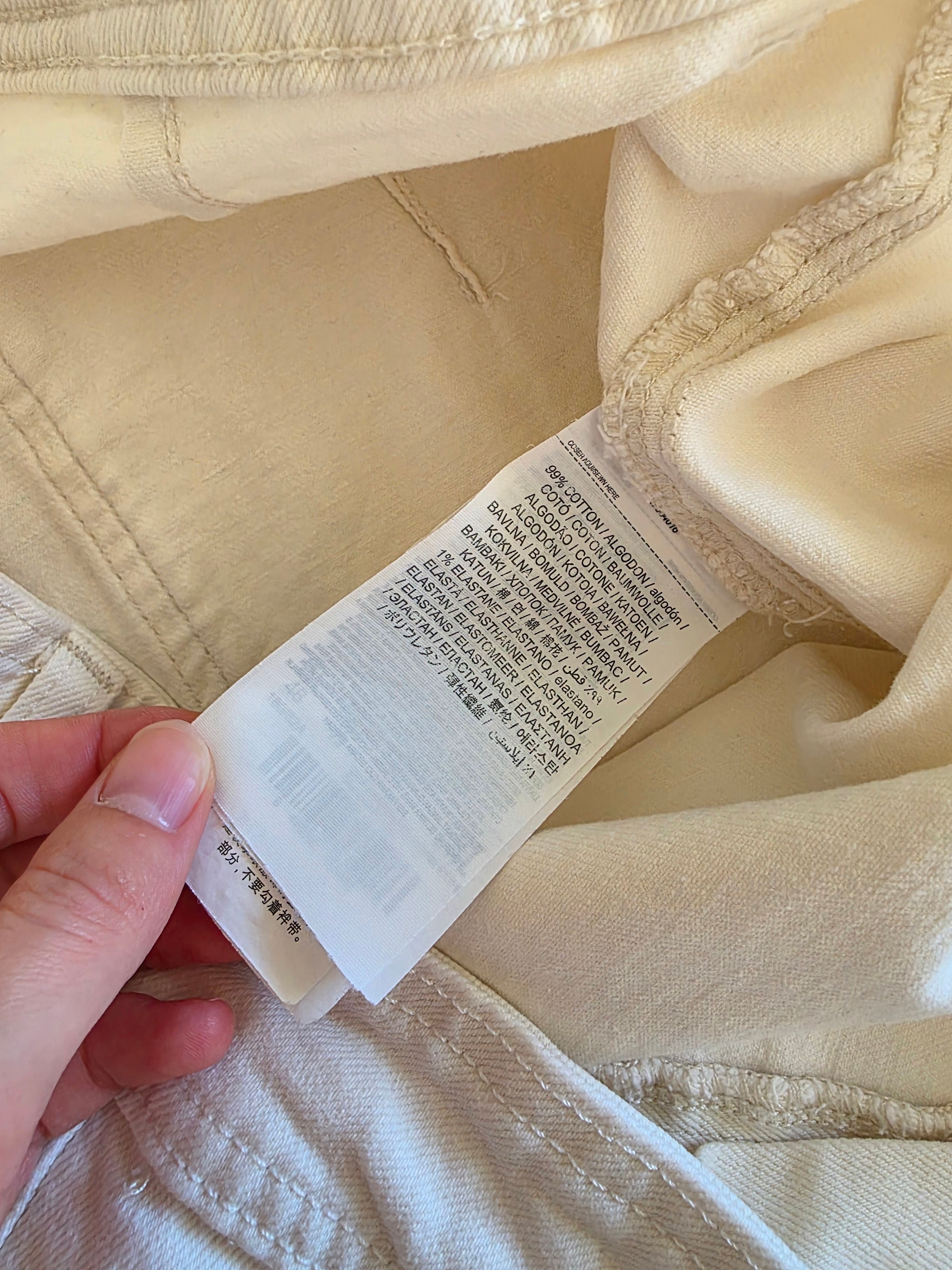 Mango Ecru Wide Leg Jeans (16)