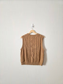 J.Crew Cable Knit Sweater Vest (L)