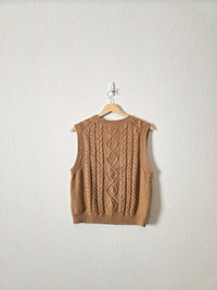 J.Crew Cable Knit Sweater Vest (L)