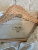 Madewell Cream Polo Shirt (S)