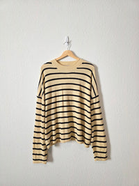 NEW J.Crew Striped Sweater (2X)