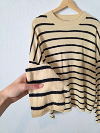NEW J.Crew Striped Sweater (2X)